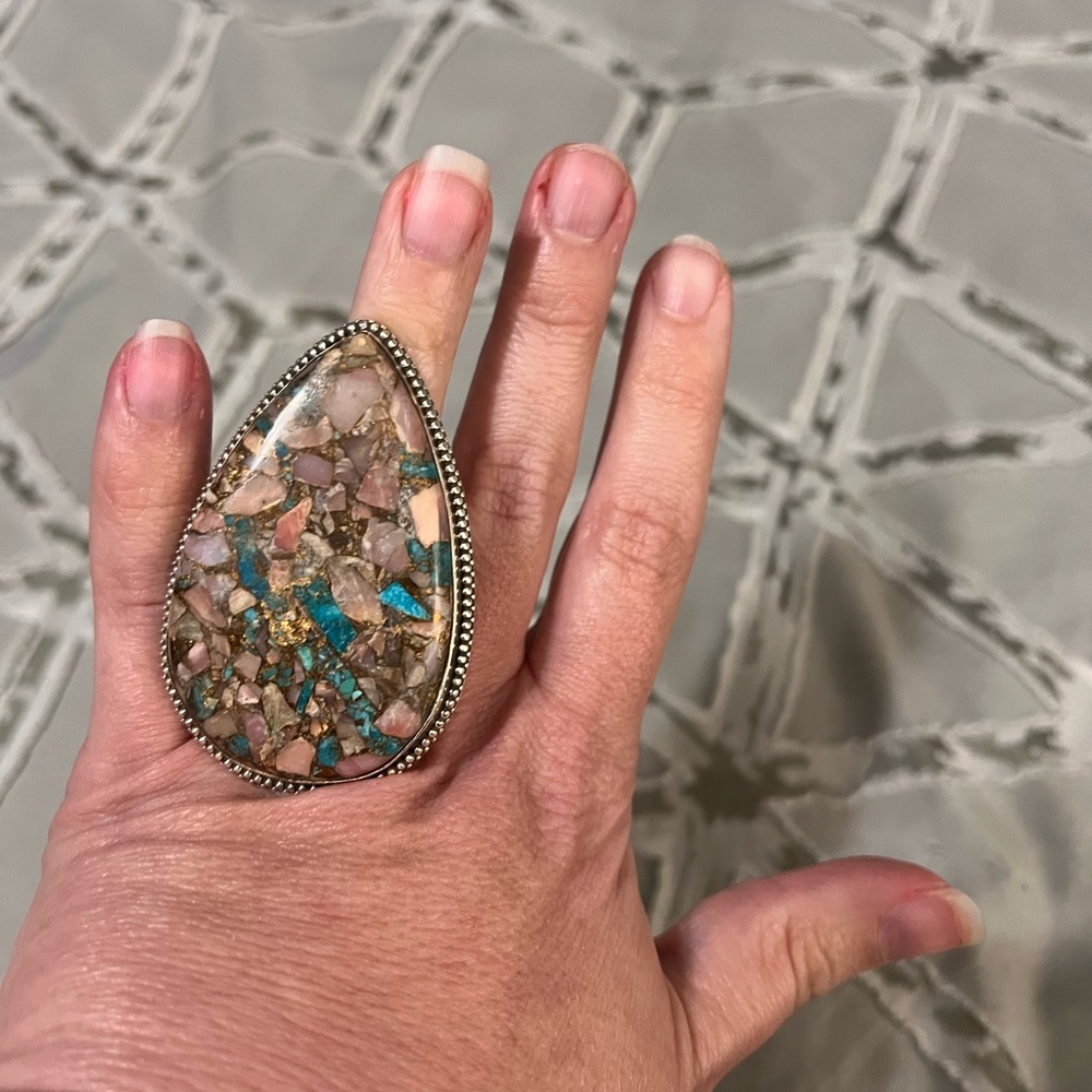 Sterling Silver Statement Ring - image 3